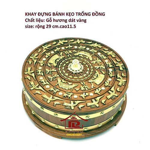 Hộp bánh kẹo Trống Đồng